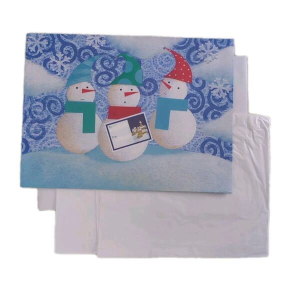 Snowman Cookie Bundle - Plates, Cookie Tray, Cookie Box, Present Box, Candy Bags - Picture 5 of 14